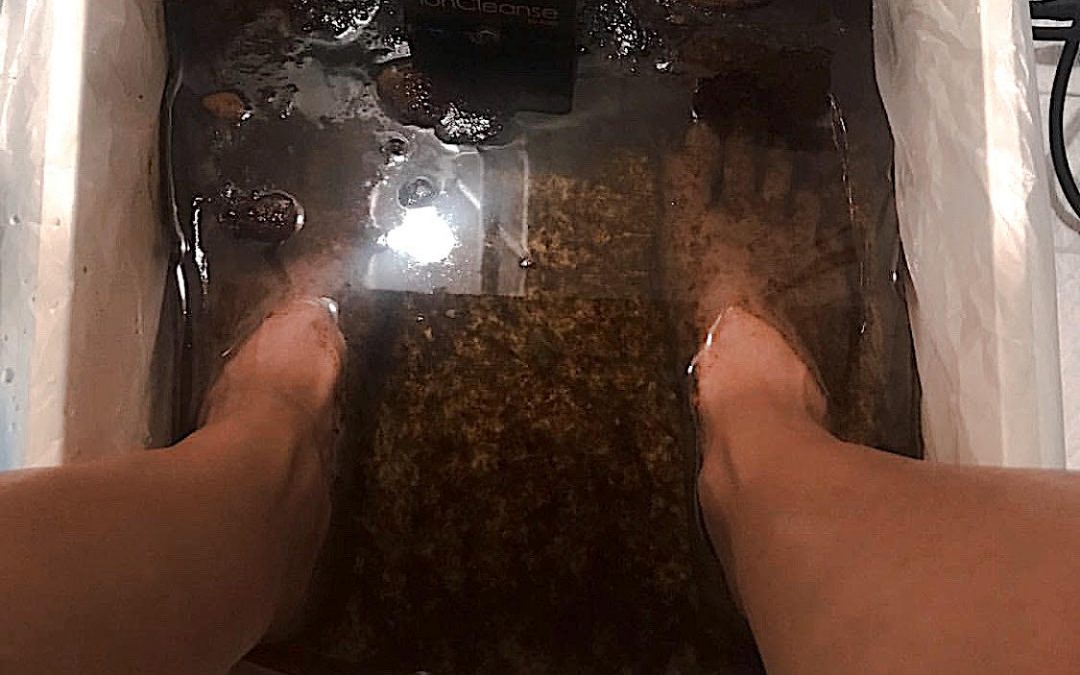 Ion cleanse deals foot bath